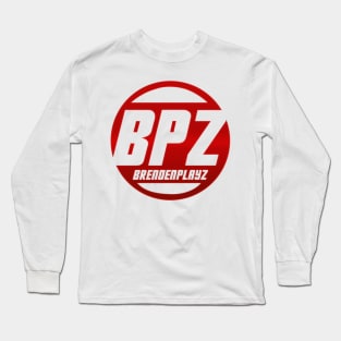 BrendenPlayz - "BPZ" Red Logo Long Sleeve T-Shirt